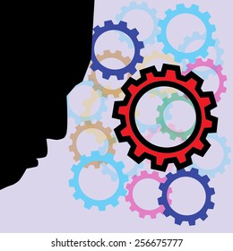 thinking man icon