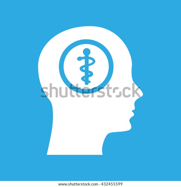 Thinking Medicine Design Stock Vector (Royalty Free) 432455599 ...