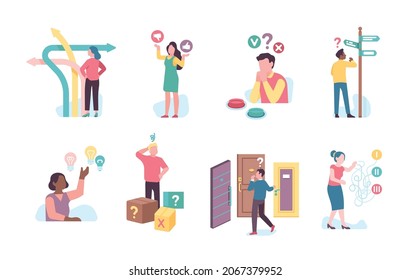 Thinking people choose. Decision making process