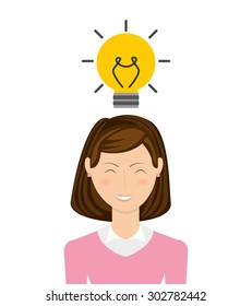 thinking people design, vector illustration eps10 graphic 