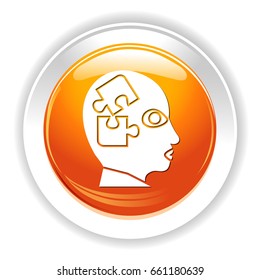 thinking puzzle icon
