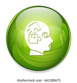 thinking puzzle icon
