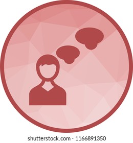 Thinking, support, head