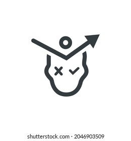 Thinking-Taktik-Symbol, Vektorgrafik