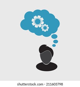thinking Vector