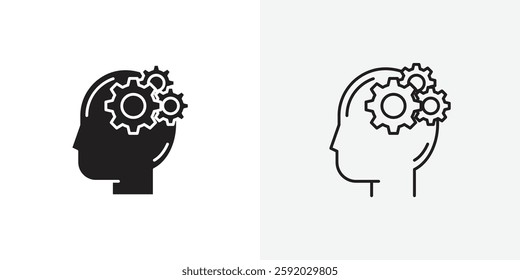 Thinking vectors icons pack for apps and Ui Ux desigs