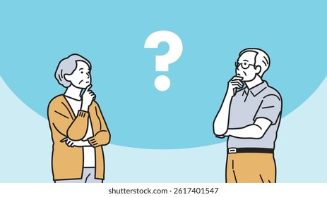 Thinking and Worrying People – Generational Variations. People from young adults to seniors in thoughtful poses. Perfect for content on decision-making, psychology, lifestyle, and family issues.