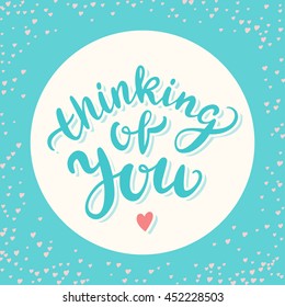 Thinking Of You Card.