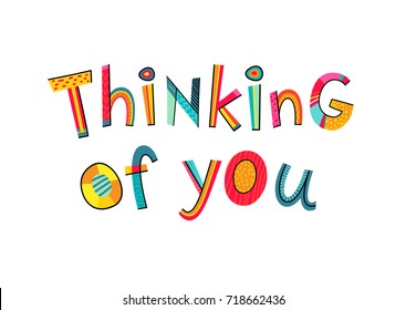 6,057 Thinking of you note Images, Stock Photos & Vectors | Shutterstock