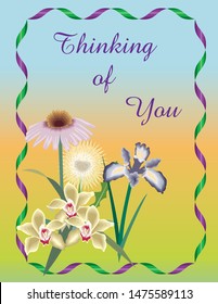 Thinking of you greeting card