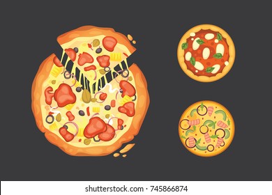11,023 Cheesy pizza Images, Stock Photos & Vectors | Shutterstock