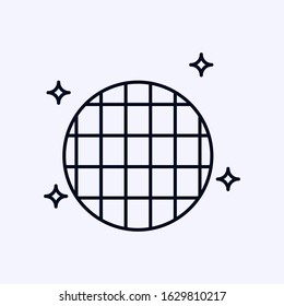 thiny disco ball party icon