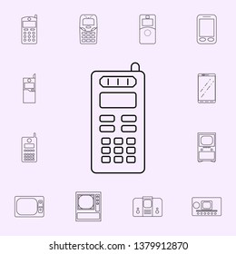 third generation mobile phones icon. Generation icons universal set for web and mobile
