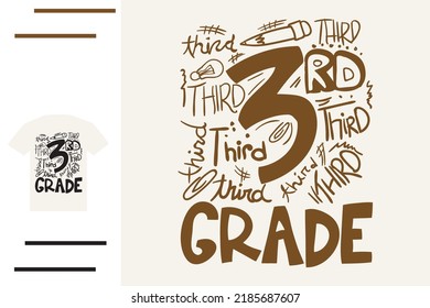 Third Grade T Shirt Design