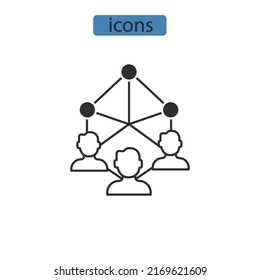 third party devoloper icons  symbol vector elements for infographic web