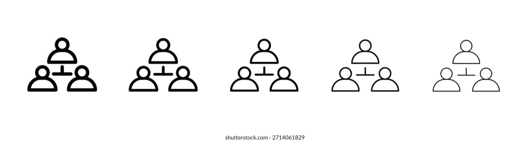 Design de ícone de terceiros, logotipo, aplicativo, UI. Ilustração vetorial, EPS