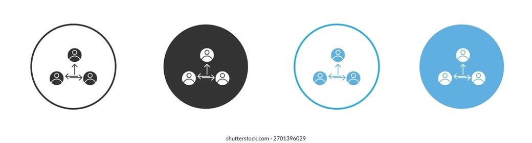 Third party icon. Graphic icon design template
