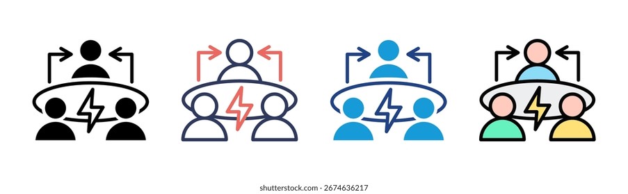 Third Party Icon Set Multiple Style Collection