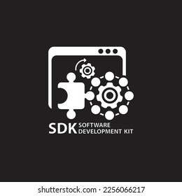 Third party integration icon. Third Party Integration Using Cloud Computing. 3rd Party API. Third-Party Verification. API and App Integration Solutions. Vector.