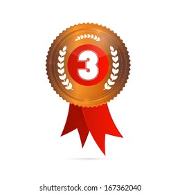 Third Place, Bronze Medal