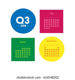 Third Quarter Of Calendar 2018
