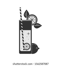 
Thirst. Drink. Vector icon isolated on white background.
