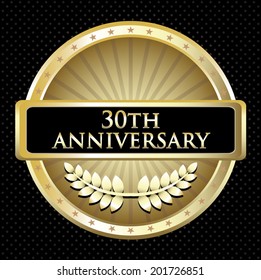 Thirtieth Anniversary Emblem