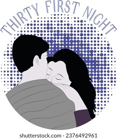 Thirty first night t-shirt design