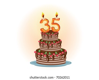 " Thirty five years"