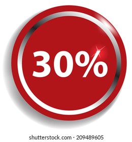 thirty percent, isolated 30%