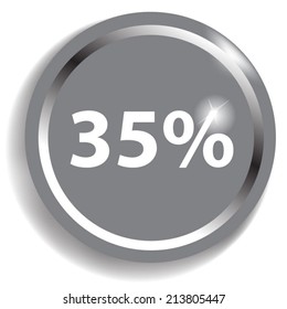 thirty-five percent, isolated 35%
