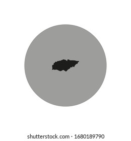 Dreiunddreißig Landkarte in Uruguay