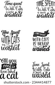 BUNDLE DE DISEÑO DE CAMISA CAT SVG T