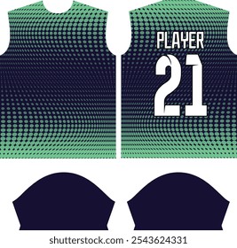 Modelo de design de camisa de esportes de sublimação personalizada, Terno de esporte, desgaste de esportes, uniforme de esporte