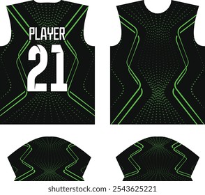 
Plantilla de diseño de jersey de camisa deportiva de sublimación personalizada, traje deportivo, ropa deportiva, uniforme deportivo