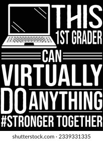 This 1st grader can virtually do anything EPS file for cutting machine. You can edit and print this vector art with EPS editor.