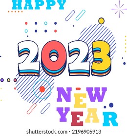 this is a 
2023 text happy new year