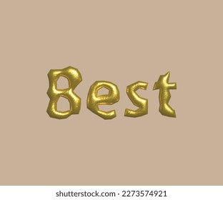 this is a 3D Best vector art design