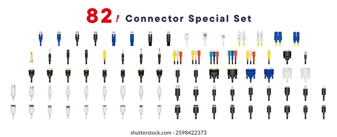 This is an 82-piece connector set.