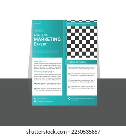 This is a A4 Size Flyer . This flyer is totally ready for print. It is easy to edit. 