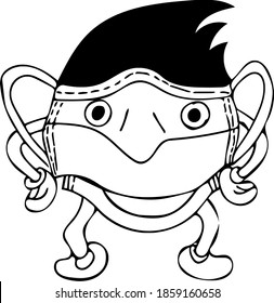 This is about important of mask to covid-19
