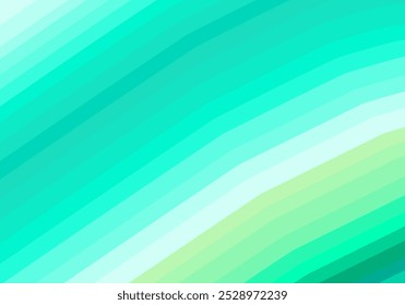 Este plano de fundo abstrato de ondas de gradiente verde azul. Ideal para sites, mídias sociais, publicidade e design de apresentação.