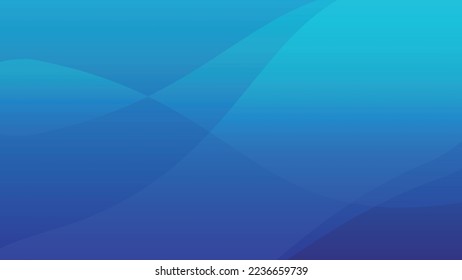 This is an abstract background illustration featuring blue waves.