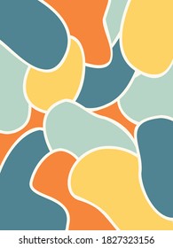 This is an abstract colorful vector illustration