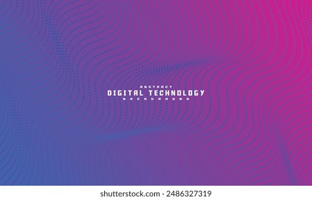 This abstract digital business futuristic background image in blue and pink is perfect for your creative design.