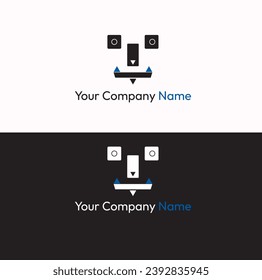 This abstract face logo design captivates with its minimalistic elegance. Balancing simplicity and sophistication, it features clean lines and subtle curves, forming a harmonious representation