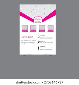 This is a abstract flyer design