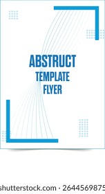This is an abstract flyer design. This file is fully editable and also for commercial use. 