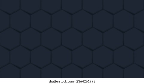 This abstract illustration features a modern design and a 3D effect on a black background. The mosaic pattern and geometric shapes create an impression of complex structure and depth.