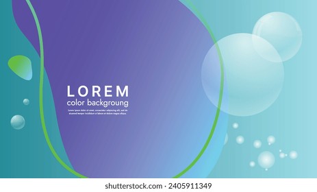 Esta ilustración abstracta presenta un diseño moderno y colorido que impresiona con las formas geométricas y las transiciones de color. Se puede usar como fondo para sitios web, afiches y banners publicitarios.